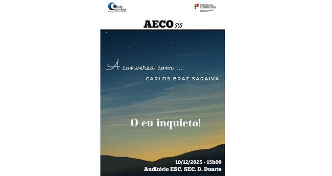 Evento - À Conversa com... Carlos Braz Saraiva